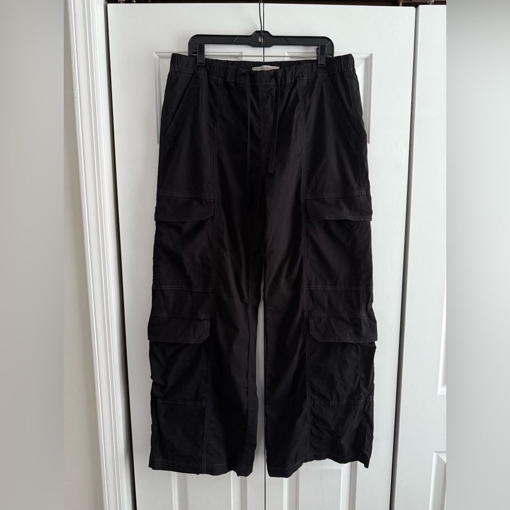 Hudson Jeans Women Black Cargo Pants